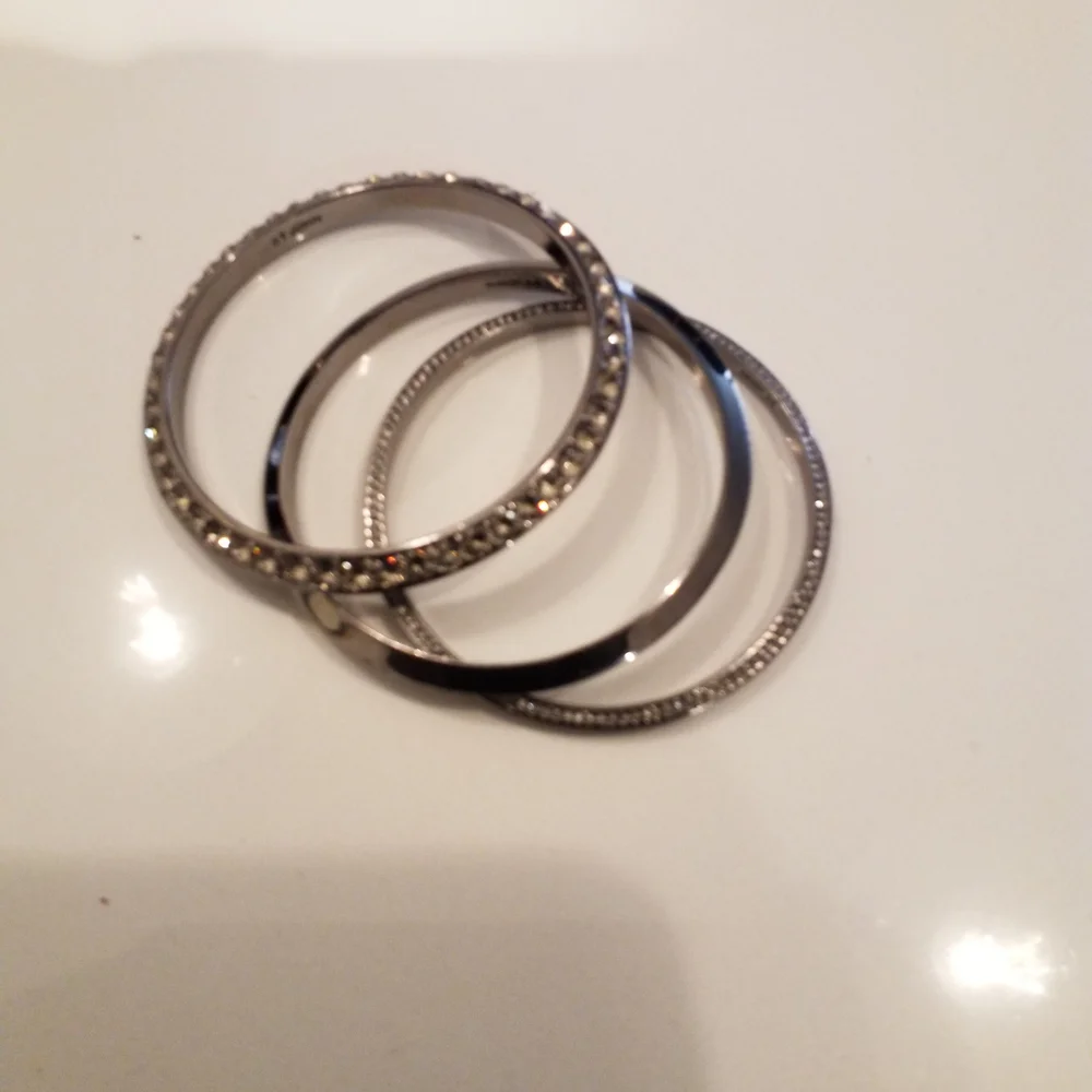 Crystal Bangle Set - Picture 2 of 2